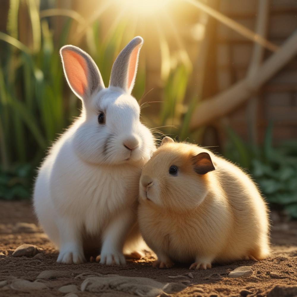 Coniglio e cavia